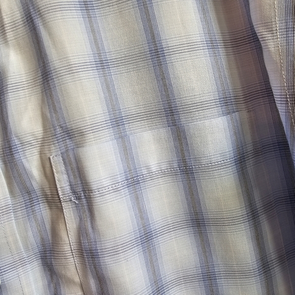 Gold Label Roundtree & Yorke fitted non-iron cotton poplin button up shirt mens - Picture 3 of 4